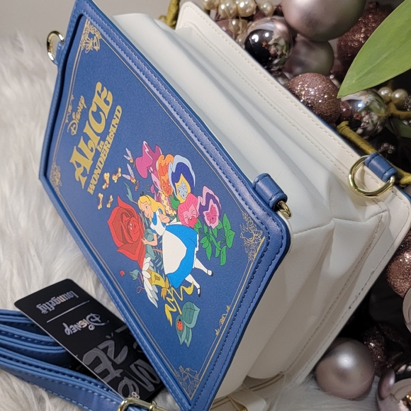 Loungefly CROSSBODY BAG - ALICE IN WONDERLAND - Picture 4 of 8